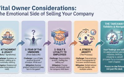 Vital Owner Considerations When Selling Your Company or Bringing on a Growth Partner: Emotional (part 3 of 3)